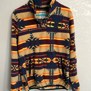KAVU Patterned Fleece Pullover